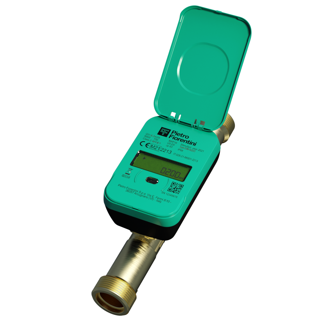SSMAQUO Ultrasonic smart water meters Pietro Fiorentini