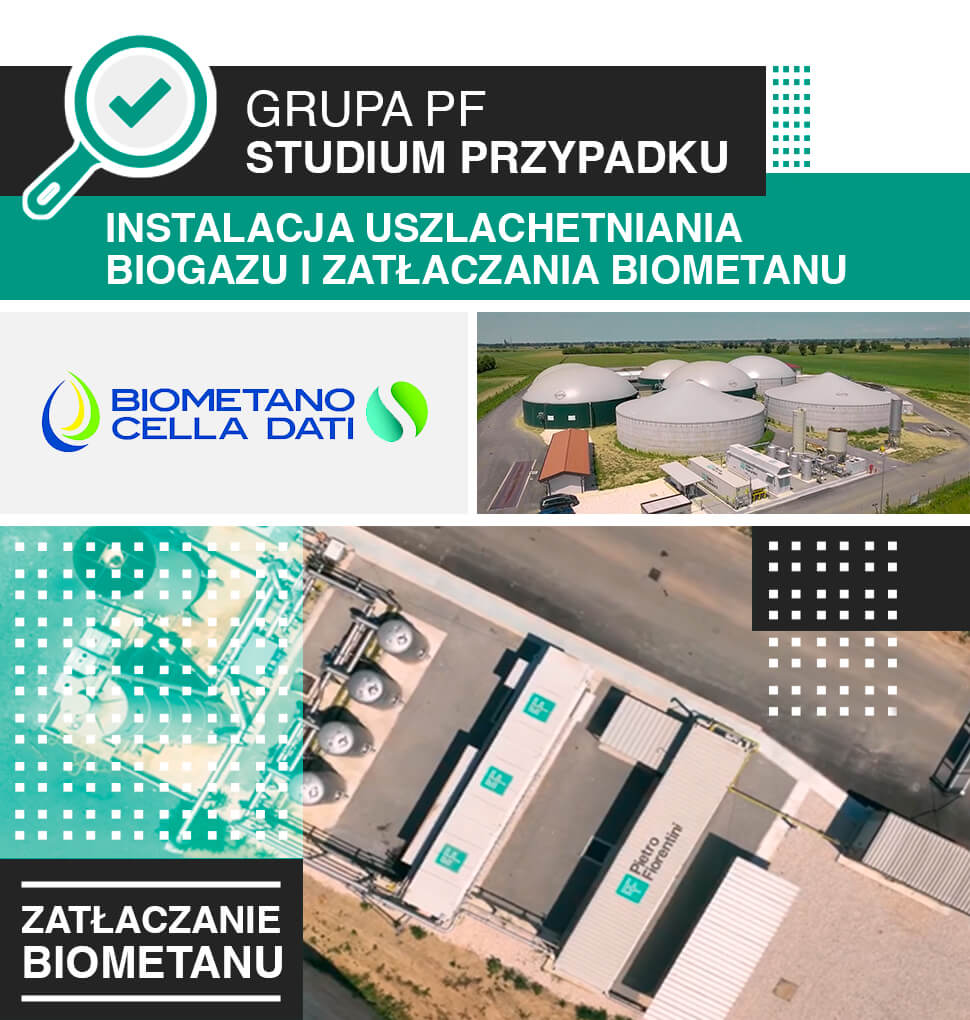 Studium przypadku: Instalacja uszlachetniania biogazu i zatłaczania biometanu