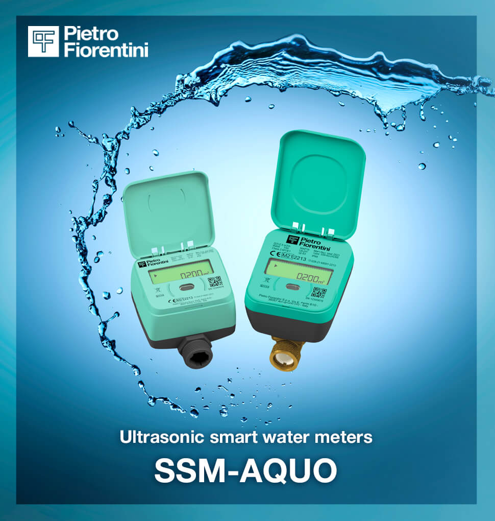 SSM-Aquo, flow digitalisation with ultrasonic water meters
